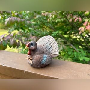 Ceramic Turkey/Thanksgiving Figurine